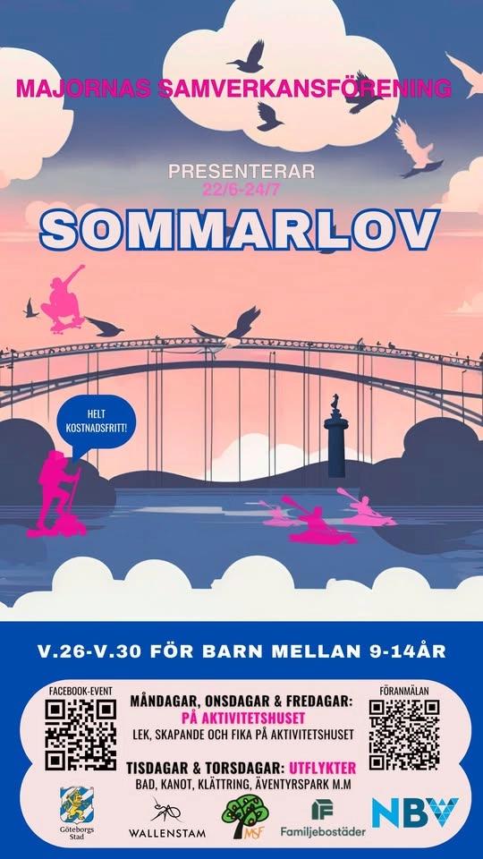 Sommarlovet med Majornas Samverkansförening 2026