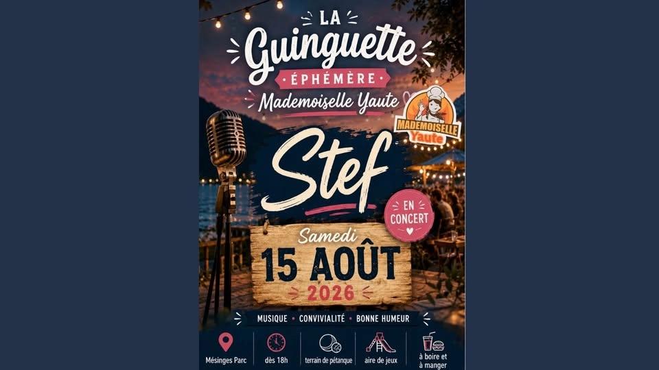 Célébration du 15 août Live Music à la Guinguette Éphémère