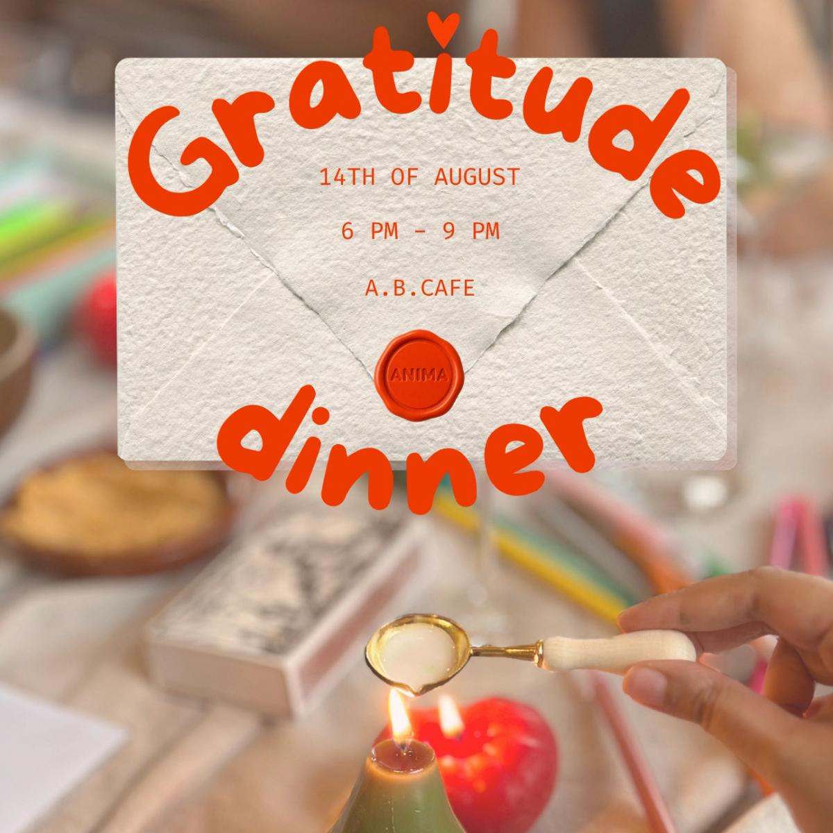 Gratitude Dinner