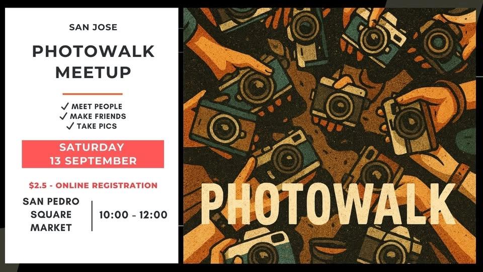 📸 Make friends & Photowalk Meetup ($2.50 - Registration is mandatory)