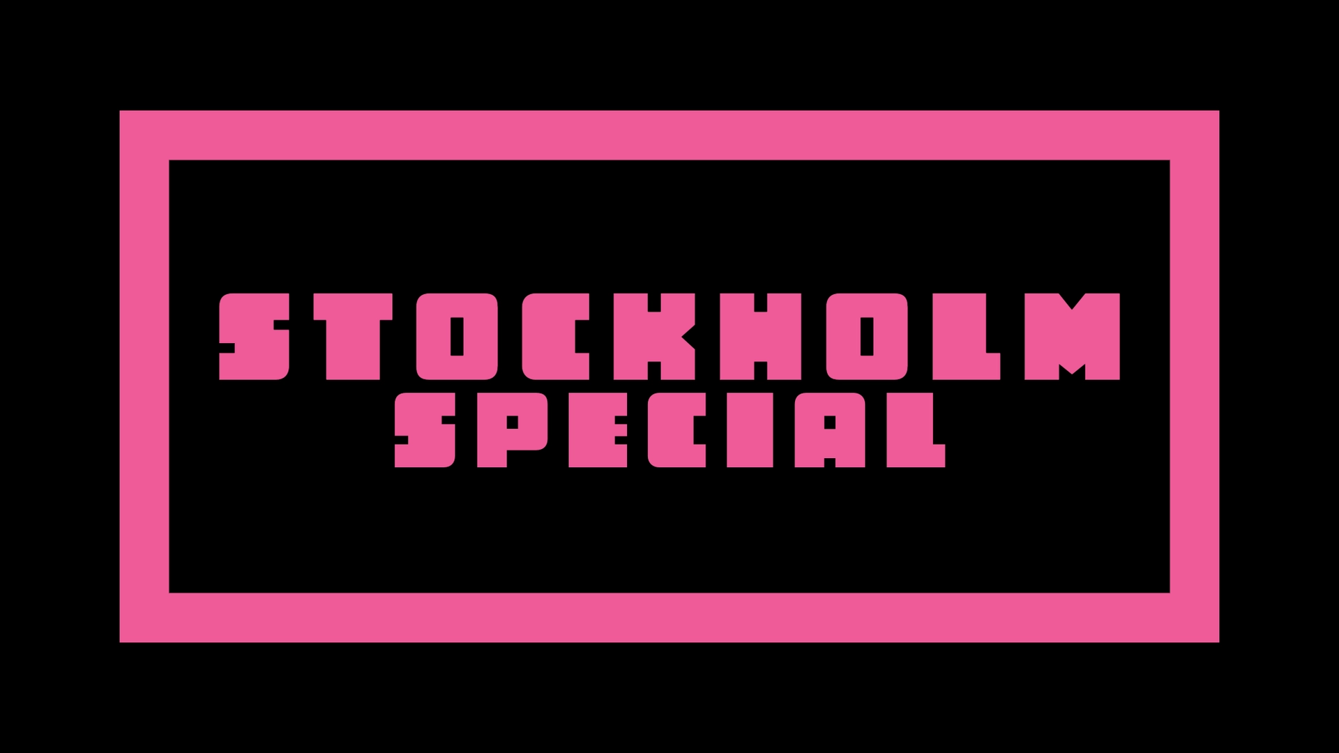 STOCKHOLM-SPECIAL