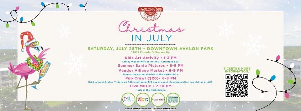 Christmas in July 2026 - Pub Crawl, Vendor Village, Santa & More