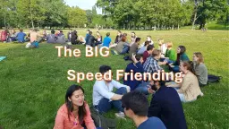 The Big Speed Friending â