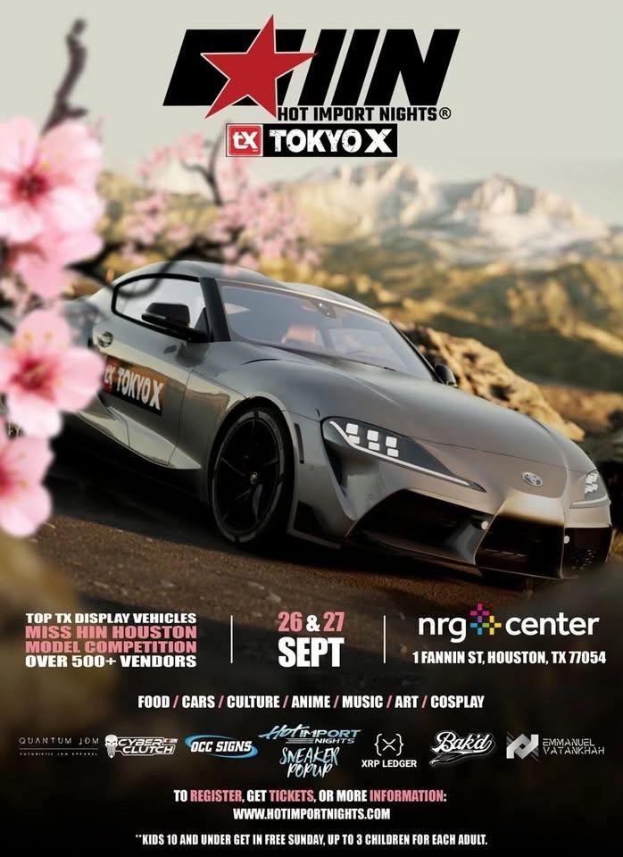 HIN Houston SAT/SUN Sept 26 & 27, 2026