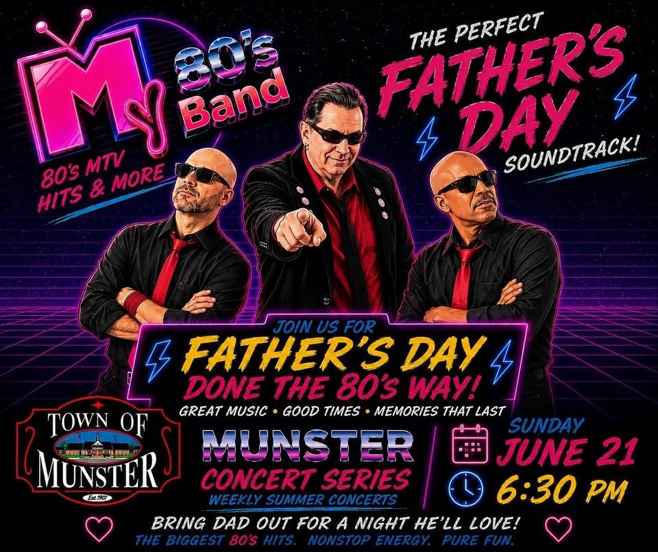 Father's Day @ Munster Concert Series w/ My 80s Band