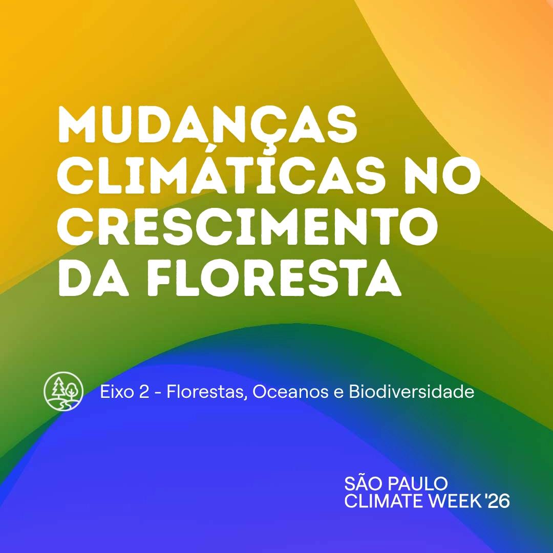 Mudanças climáticas no crescimento da floresta