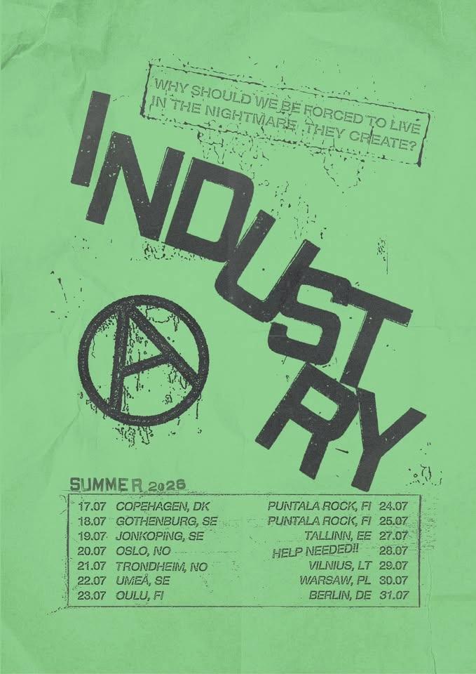 INDUSTRY (Berlin) + Support TBA