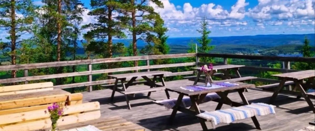 Café Mittpunkten - Sveriges geografiska mittpunkt
