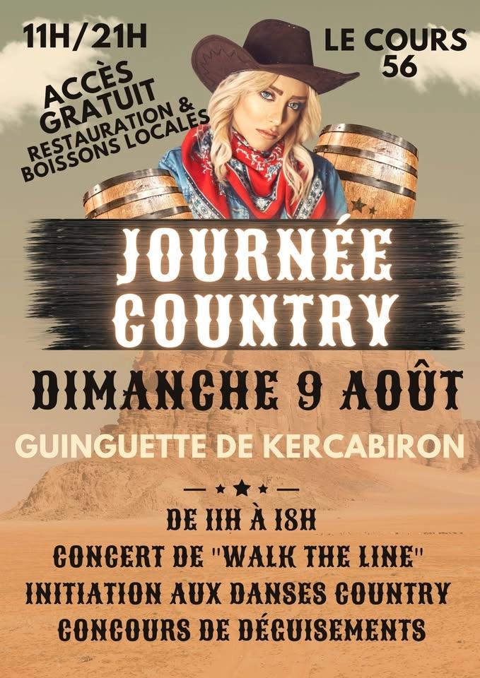 🦬🎸Journée Country 🇺🇲🐎 Guinguette de Kercabiron