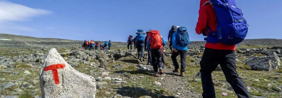 Internasjonal fjelltur for kvinner til DNT-hytta Storeskag i Langsua