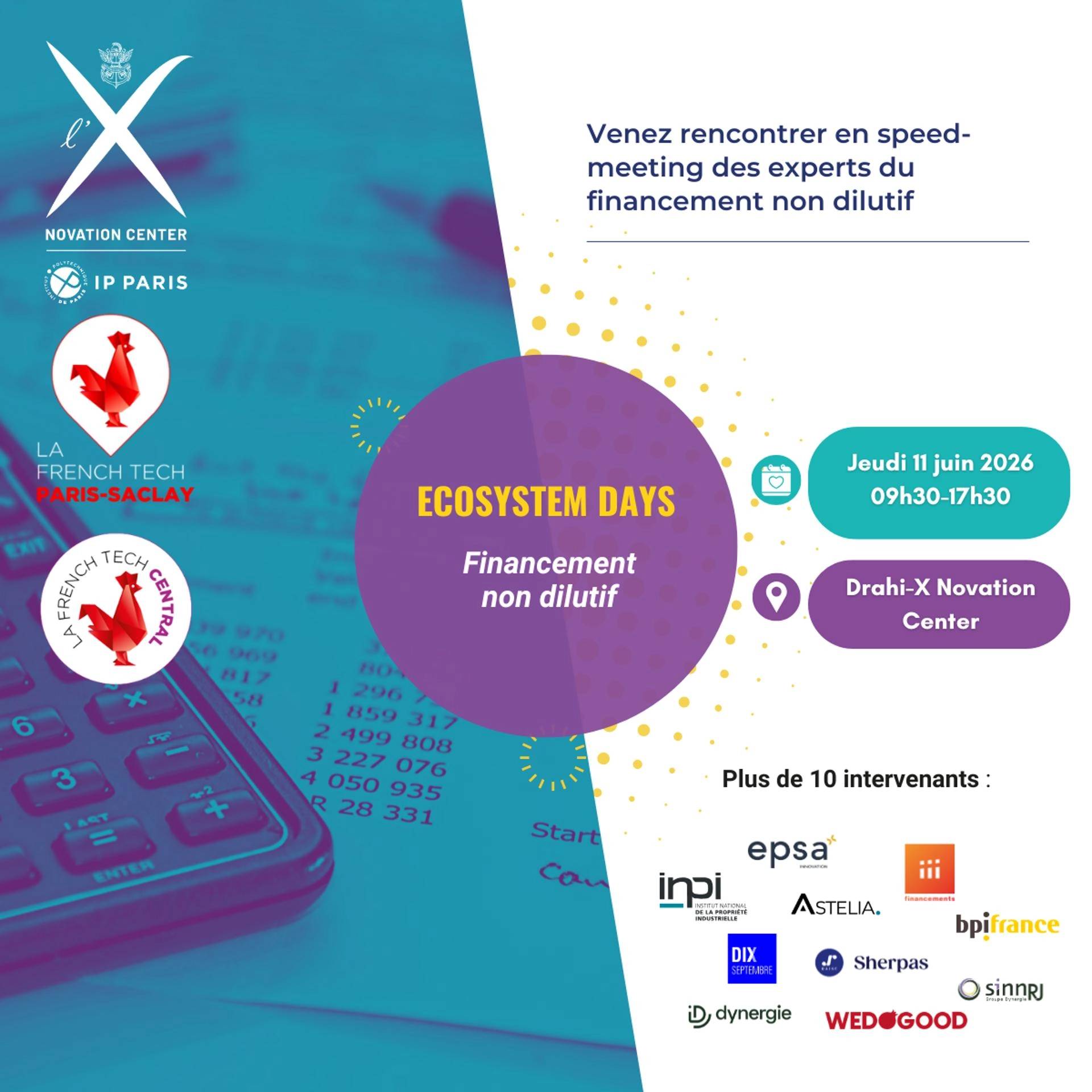Ecosystem Day : Financement non dilutif