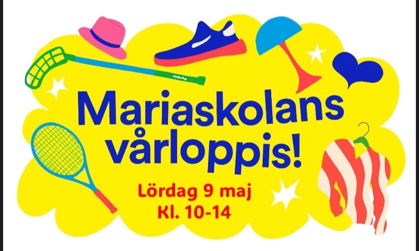 Mariaskolans vårloppis 2026