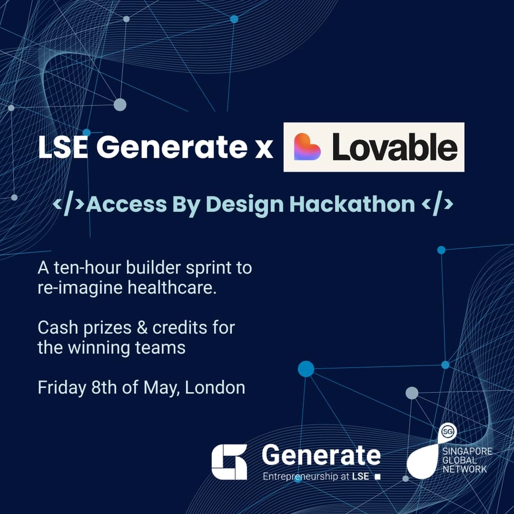 LSE Generate x Lovable: Access by Design Hackathon