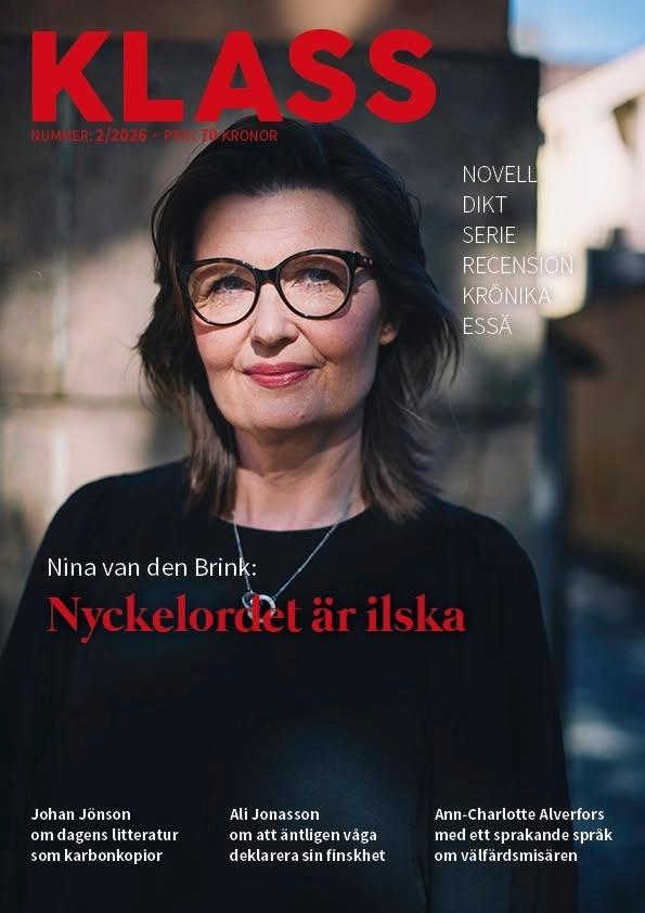 Release för senaste numret av tidskriften KLASS