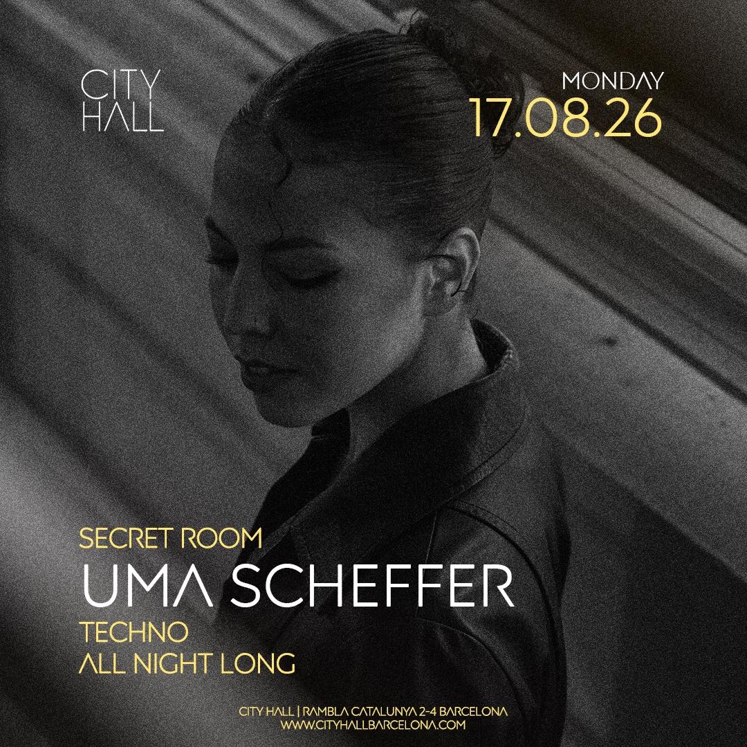 DEEP TECHNO EXPERIENCE with Uma Scheffer II ALL NIGHT LONG II MONDAY II DOWNLOAD FREE PASS
