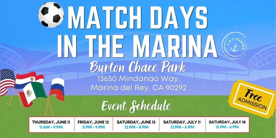 MATCH DAYS IN THE MARINA