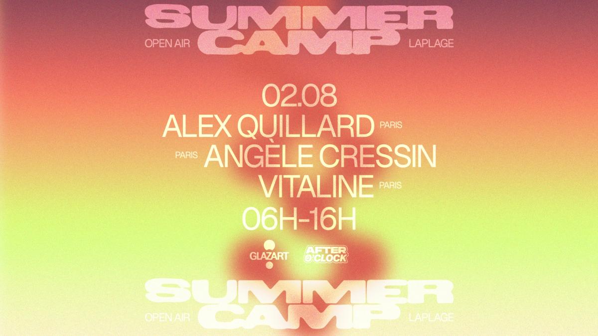 After O'clock X La Plage Open Air: Vitaline, Alex Quillard & Angèle Cressin