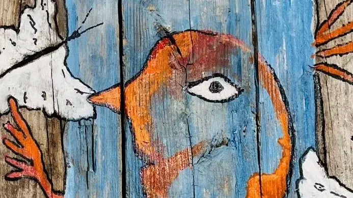 Familjelördag: Måla på träplankor (från 3 år)