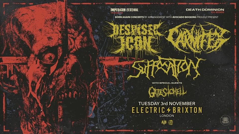 DESPISED ICON x CARNIFEX at Electric Brixton - London