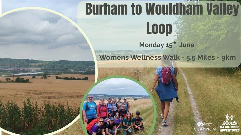 Womens Walking Group -Burham to Wouldham Valley Loop – 5.5miles / 9 KM