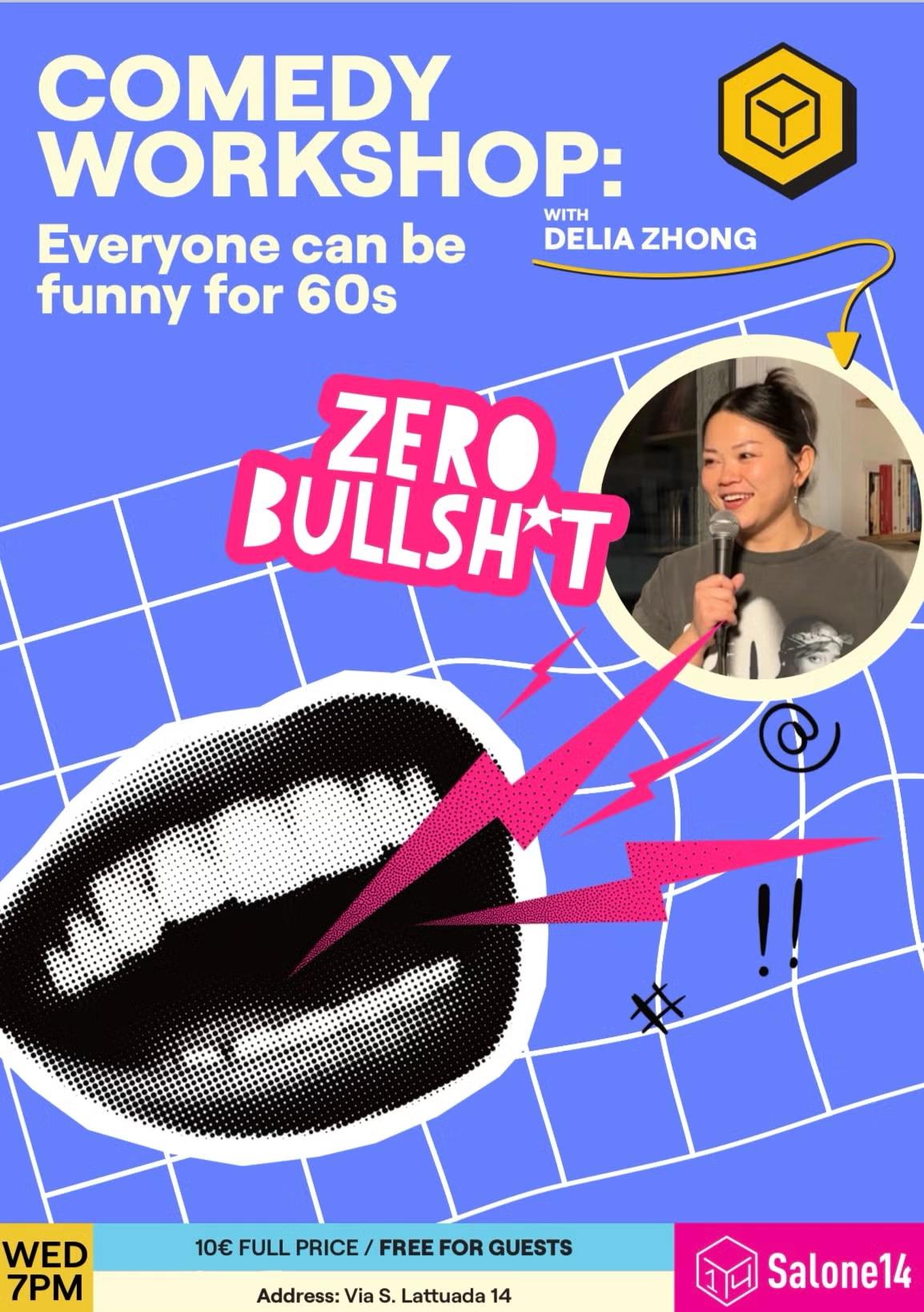 Yellowdicomedy - Standup comedy workshop - jokes writing and performing