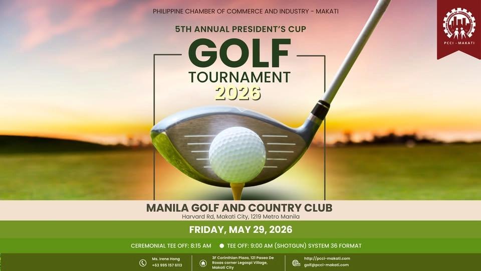 PCCI-Makati 5th Annual President’s Cup Golf Tournament 2026