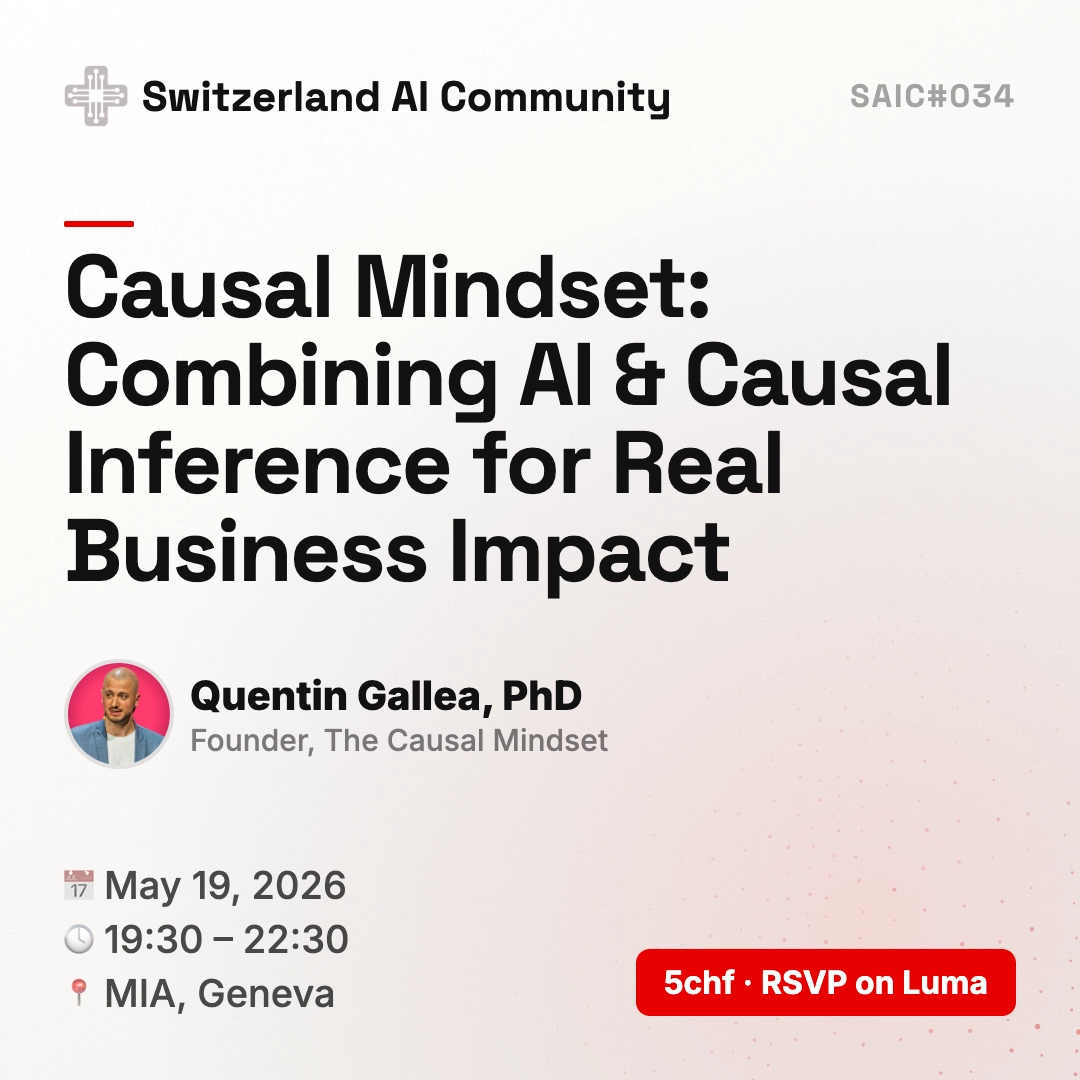 SAIC #034 - Causal Mindset: Combining AI & Causal Inference for Real Business Impact