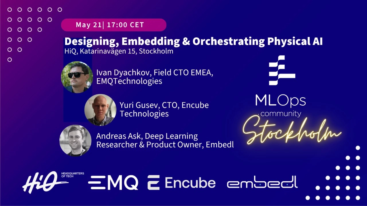 Designing, Embedding & Orchestrating Physical AI