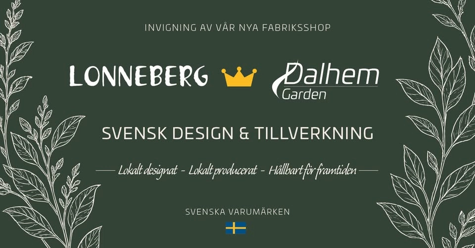 🎉 INVIGNING AV VÅR NYA FABRIKSBUTIK 🎉