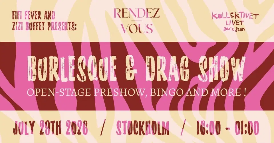 Rendez-Vous Club Stockholm - PRIDE Edition