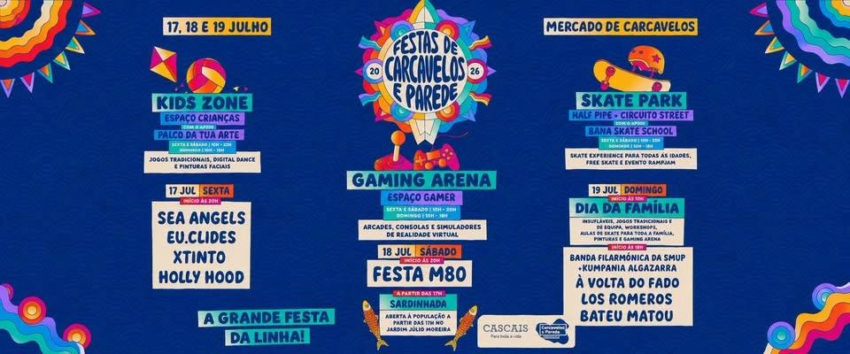 Festas de Carcavelos e Parede 2026