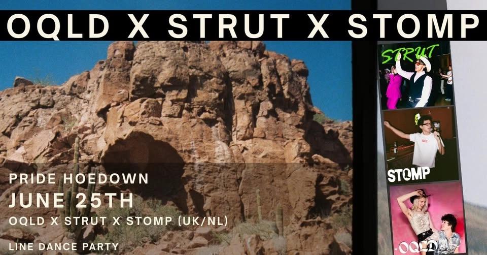 PRIDE HOEDOWN LINE DANCE PARTY - OQLDXSTRUXSTOMP (NO/UK/NL)