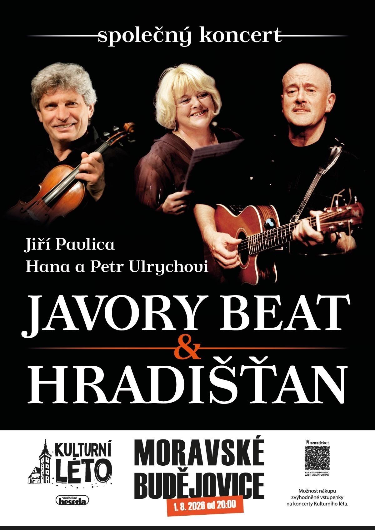 Jiří Pavlica, Hradišťan & Hana a Petr Ulrychovi, Javory Beat