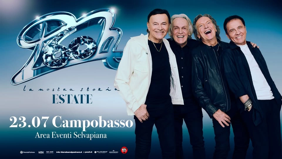 POOH - 23.07.26 - Campobasso, Area Eventi Selvapiana