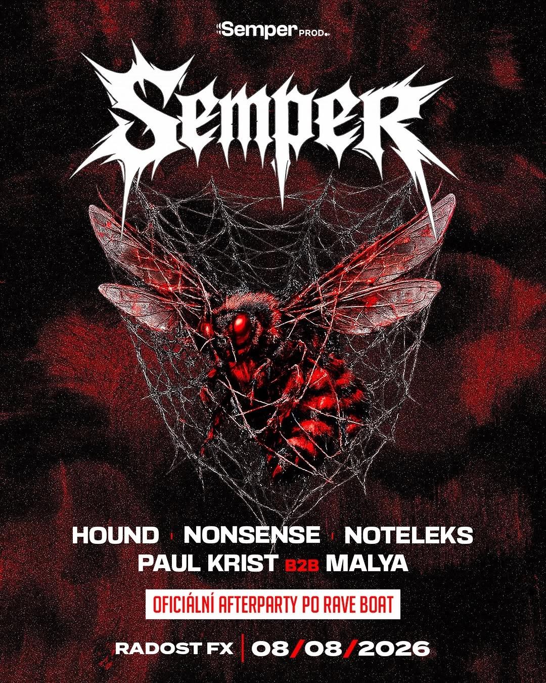 Semper – Oficiální Afterparty po Rave Boat