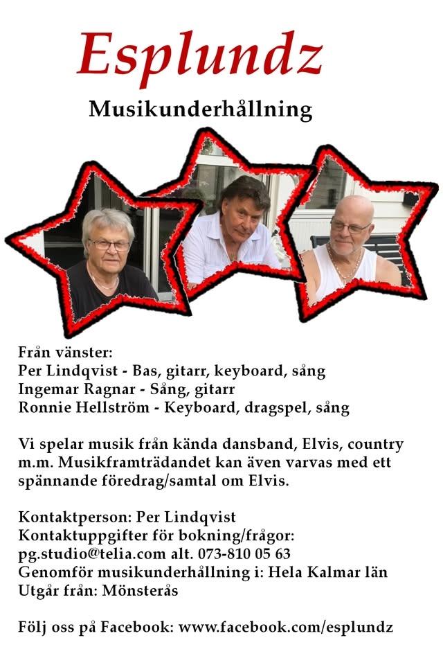 Sommarkväll i paviljongen med Esplundz