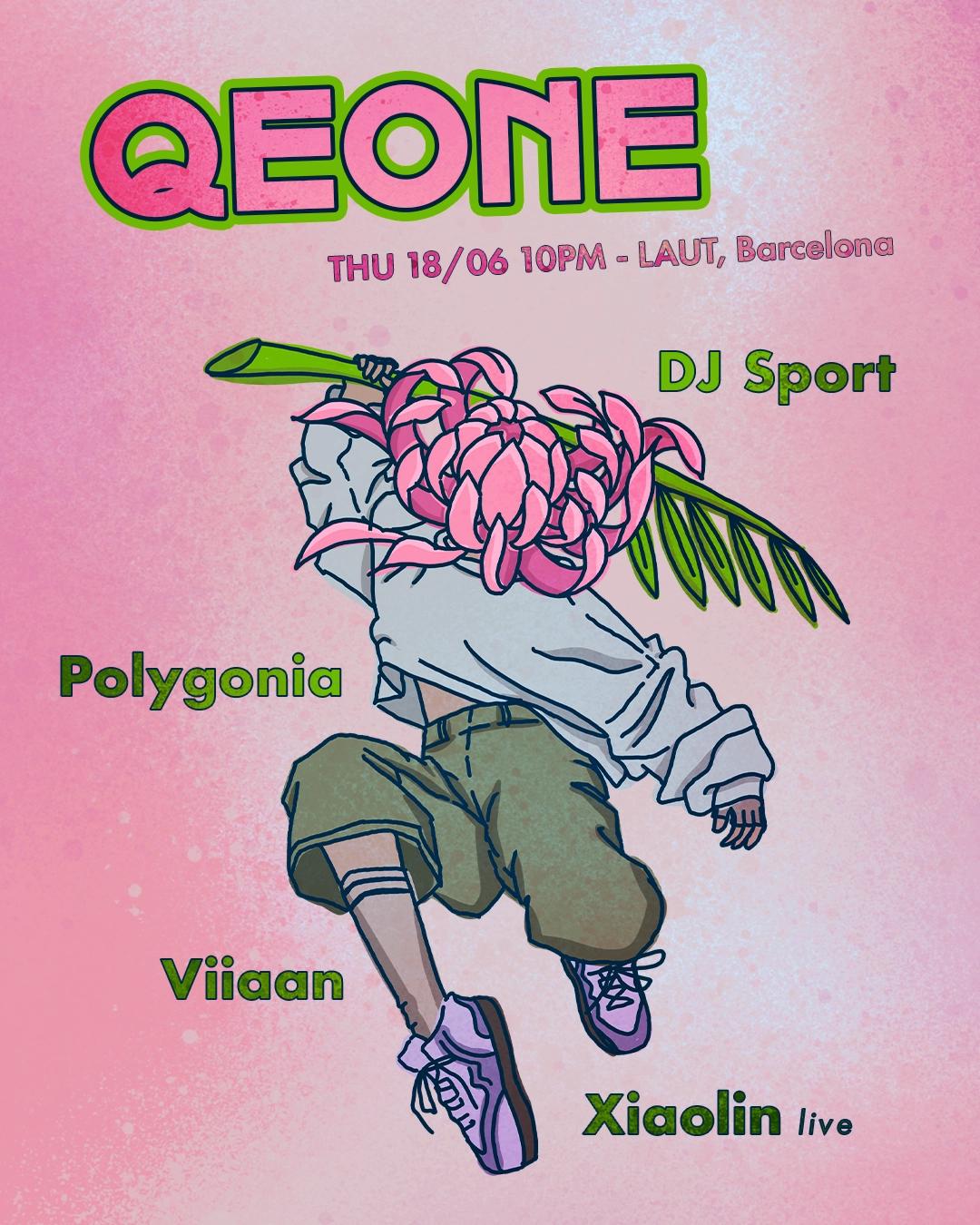 QEONE: DJ Sport + Polygonia + Viiaan + Xiaolin (live)