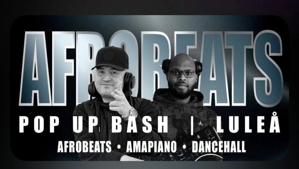 Afrobeats pop up bash