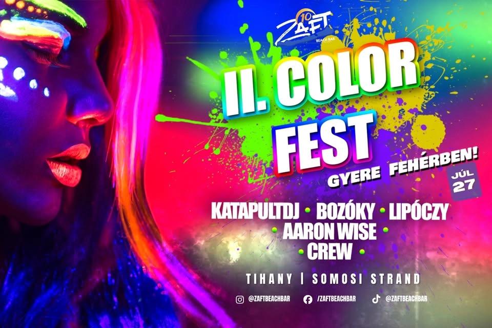 II. COLOR FEST - KATAPULTDJ - 07/27 - Tihany,Somosi strand