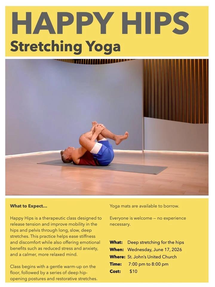 Happy Hips - Stretching Yoga