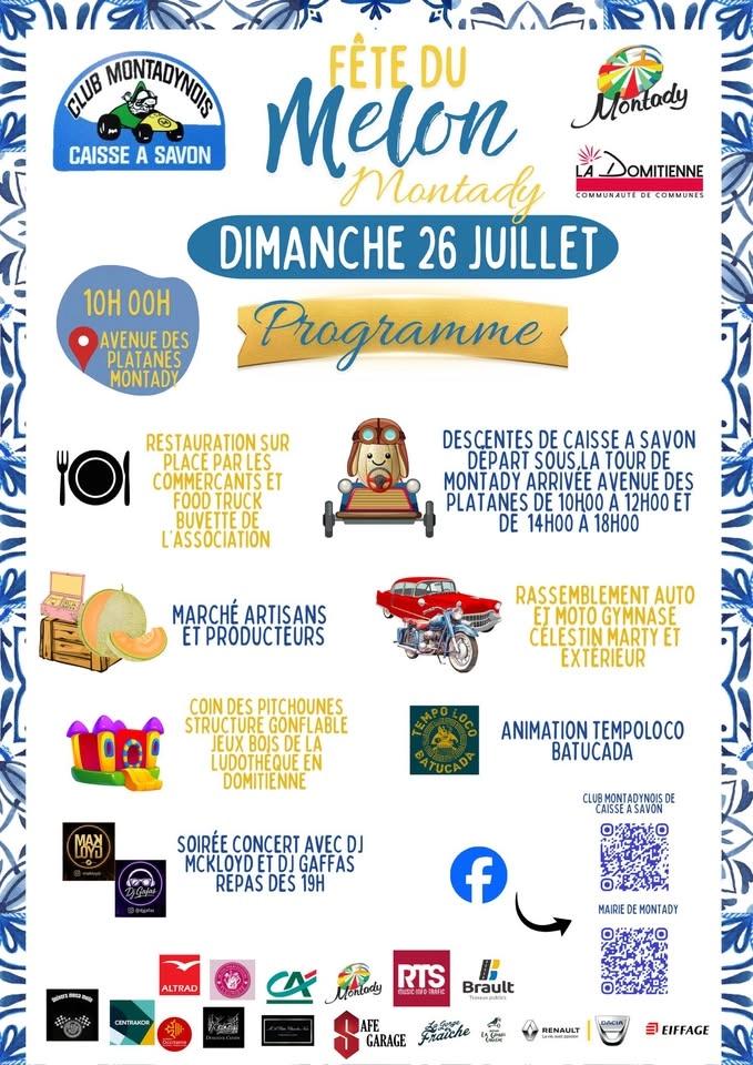 fêtes du melon 2026