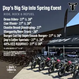 Pop's Big Sip into Spring Event