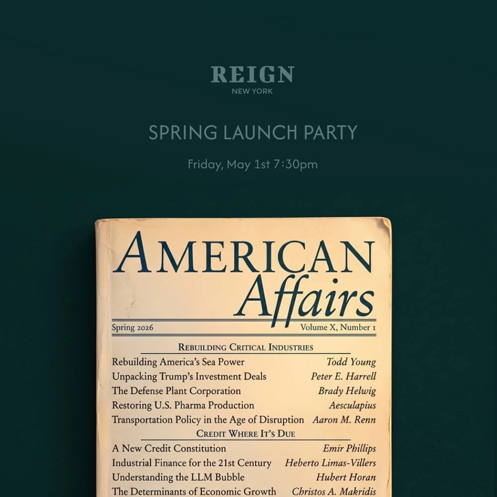 American Affairs Spring Launch Party