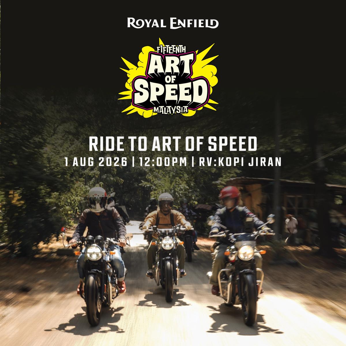 RE RIDE TO ART OF SPEED