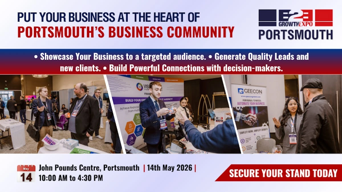 Portsmouth B2B Growth Expo 2026 | Book Your Stand At Premier B2B Show