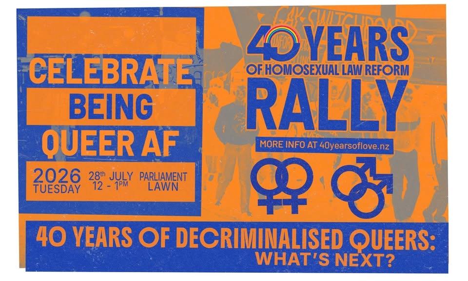 Celebrate Being Queer AF - Rally at Parliament