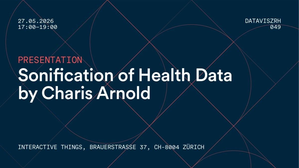 Sonification of Health Data by Charis Arnold