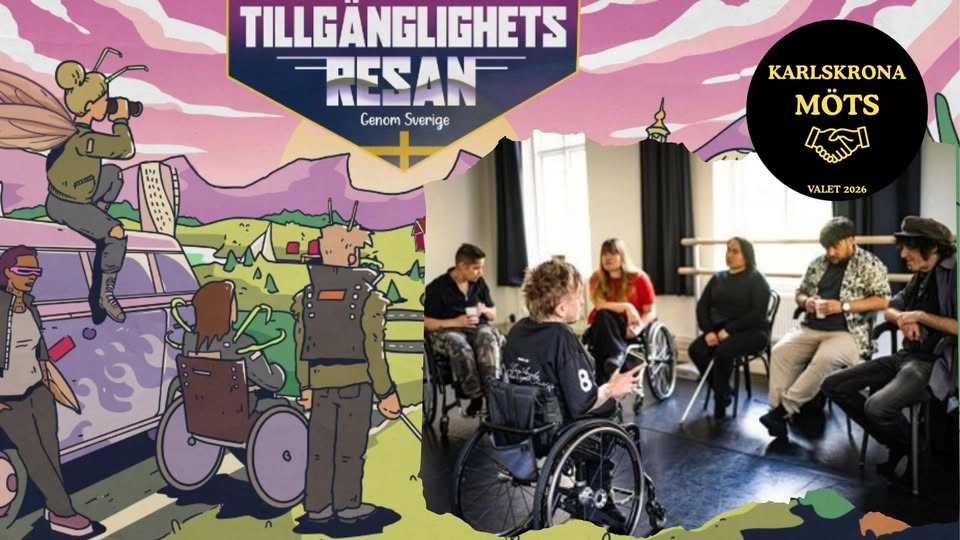 Tillgänglighetsresan genom Sverige - Resan till Utopia