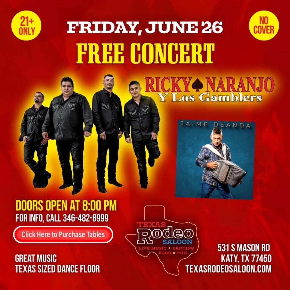 Ricky Naranjo and Jaime DeAnda