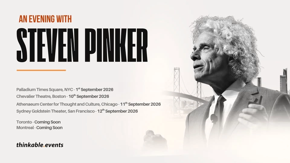 An Evening with Steven Pinker - New York